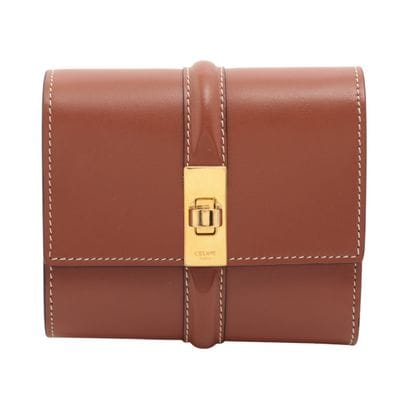 CELINE Portefeuille « 16 Trifold » en cuir...