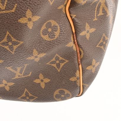 LOUIS VUITTON “Keepall” bag in brown Monogram...