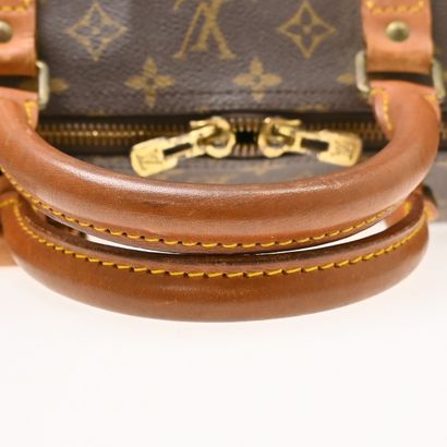 LOUIS VUITTON “Keepall” bag in brown Monogram...