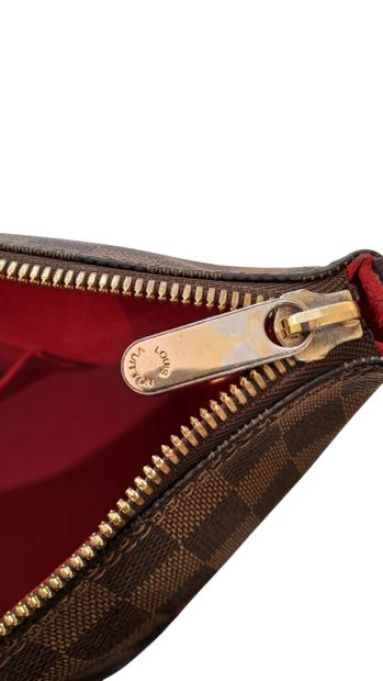 LOUIS VUITTON “Saleya” bag in brown leather,...