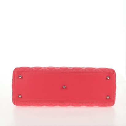 CHRISTIAN DIOR Sac « Lady cannage » en cuir...