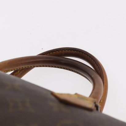 LOUIS VUITTON “Speedy” bag in brown Monogram...