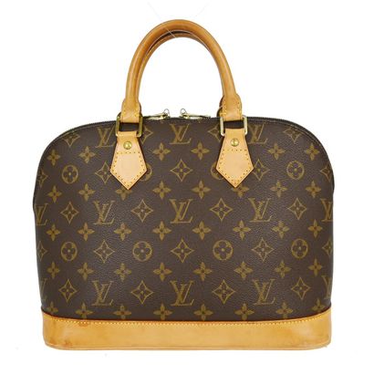 LOUIS VUITTON “Vintage Alma” bag in brown...