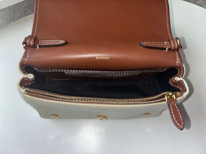 BURBERRY Sac « Horseferry Bum » en toile...