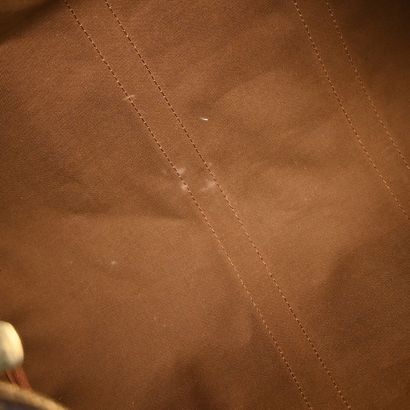 LOUIS VUITTON “Keepall” bag in brown Monogram...