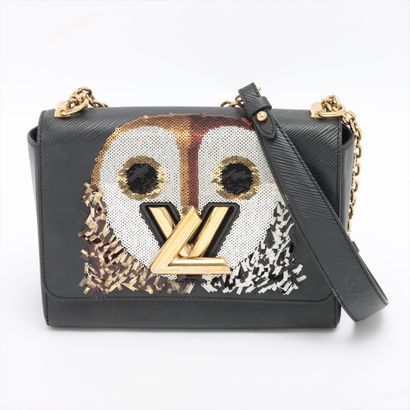 LOUIS VUITTON “Twist” bag in black Epi leather,...