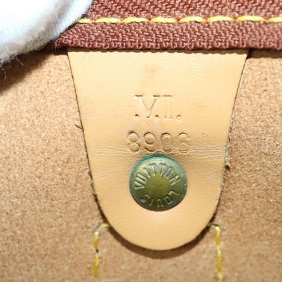 LOUIS VUITTON “Keepall” bag in beige Epi...