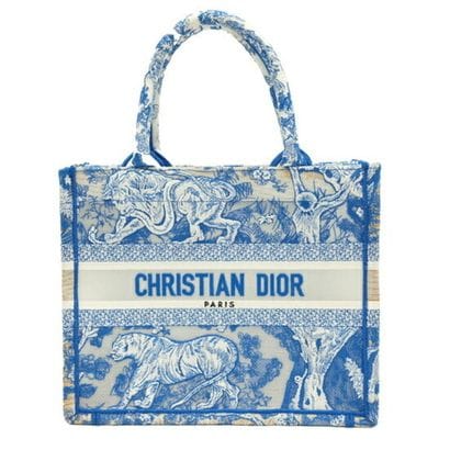 CHRISTIAN DIOR Sac « Book Tote » en toile...