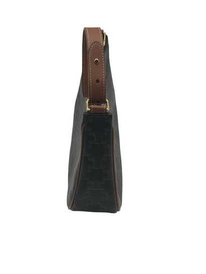 CELINE Sac « Ava » en cuir brun, taille Small.
Dimensions...