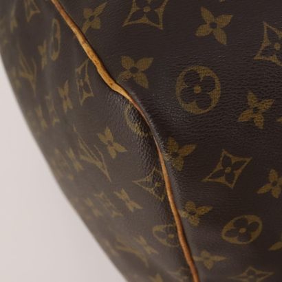 LOUIS VUITTON “Keepall” bag in brown Monogram...