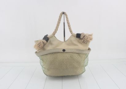 CHANEL Sac « Tote Bag with coco mark Canvas...