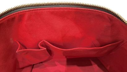 LOUIS VUITTON “Saleya” bag in brown leather,...