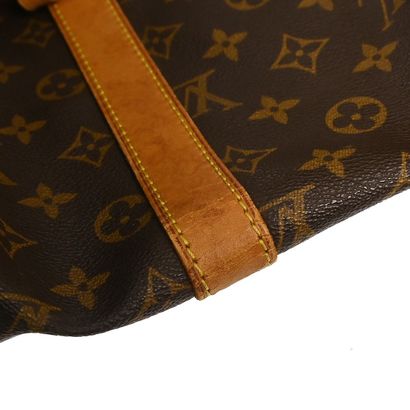 LOUIS VUITTON “Keepall” bag in brown Monogram...