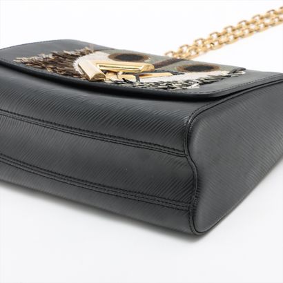 LOUIS VUITTON “Twist” bag in black Epi leather,...