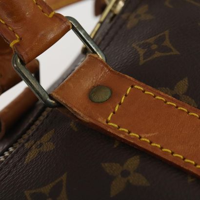 LOUIS VUITTON “Keepall” bag in brown Monogram...