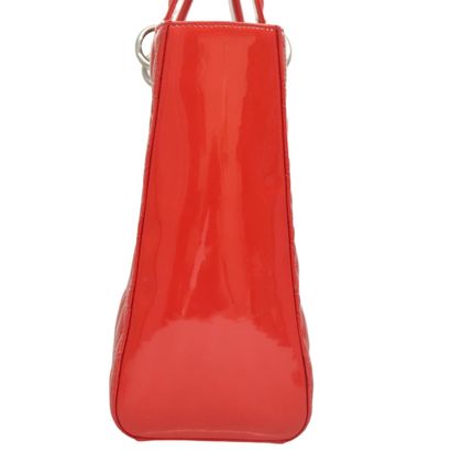 CHRISTIAN DIOR Sac « Vintage Lady Dior Patent...