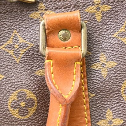 LOUIS VUITTON “Keepall” bag in brown Monogram...