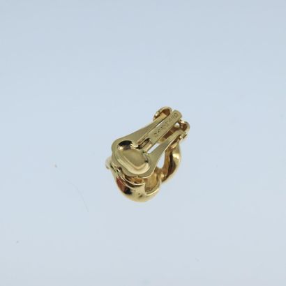 CHRISTIAN DIOR “CD Tribales” clip-on earrings...