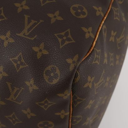 LOUIS VUITTON “Keepall” bag in brown Monogram...