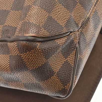 LOUIS VUITTON “Bastille” bag in brown canvas,...