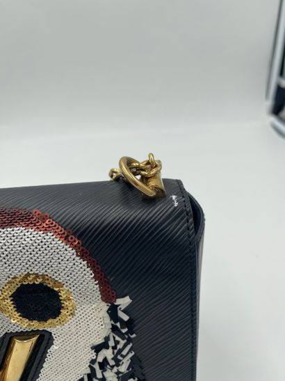 LOUIS VUITTON “Twist” bag in black Epi leather,...