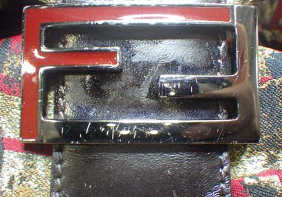 FENDI “Mamma Baguette” bag in multicolored...