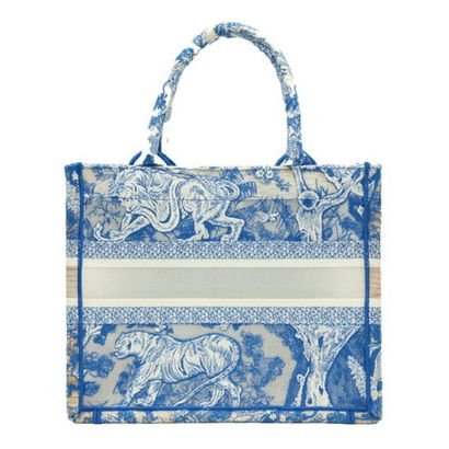 CHRISTIAN DIOR Sac « Book Tote » en toile...