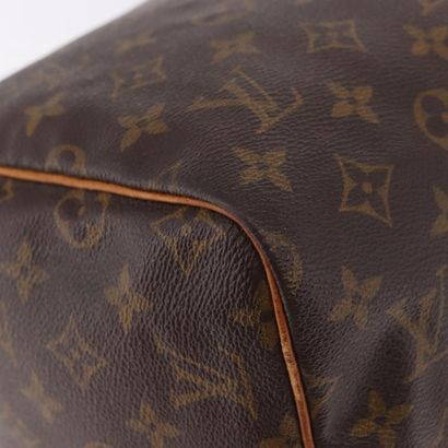 LOUIS VUITTON “Speedy” bag in brown Monogram...