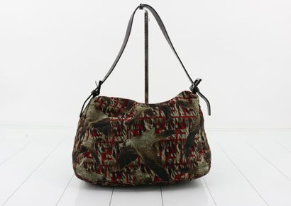 FENDI “Mamma Baguette” bag in multicolored...