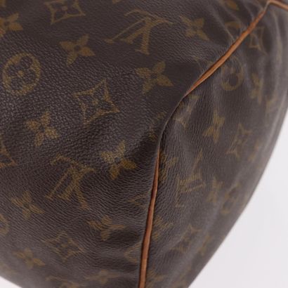 LOUIS VUITTON “Speedy” bag in brown Monogram...
