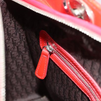 CHRISTIAN DIOR Sac « Vintage Lady Dior Patent...