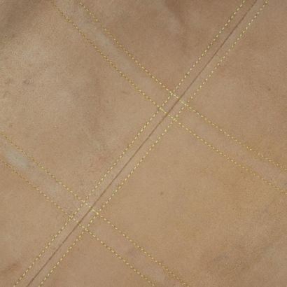 LOUIS VUITTON “Keepall” bag in beige Epi...
