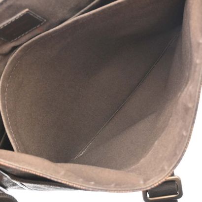 LOUIS VUITTON “Bastille” bag in brown canvas,...