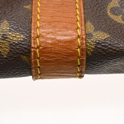 LOUIS VUITTON “Keepall” bag in brown Monogram...