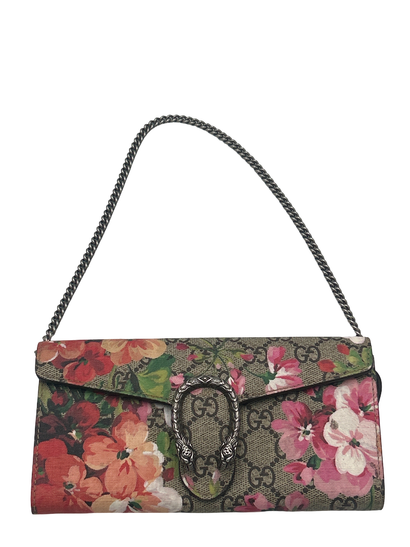 GUCCI “Dionysus Chain” bag in beige leather,...
