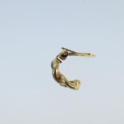 CHRISTIAN DIOR “CD Tribales” clip-on earrings...