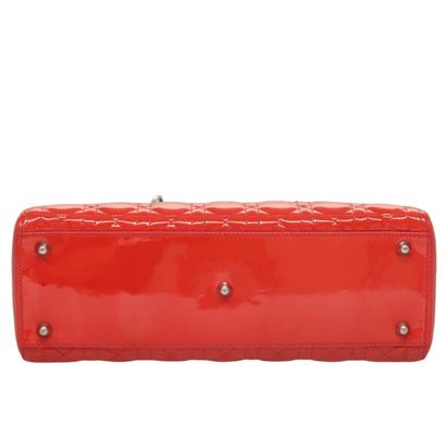 CHRISTIAN DIOR Sac « Vintage Lady Dior Patent...