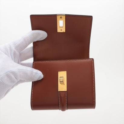 CELINE Portefeuille « 16 Trifold » en cuir...