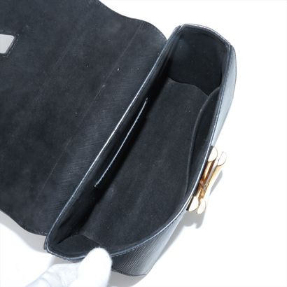 LOUIS VUITTON “Twist” bag in black Epi leather,...