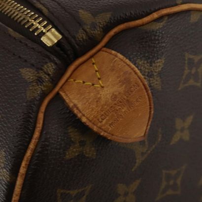 LOUIS VUITTON “Keepall” bag in brown Monogram...