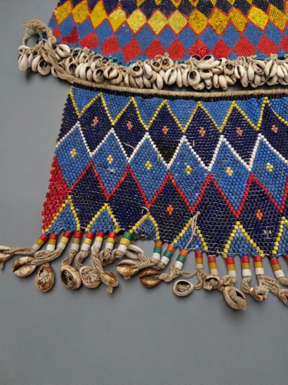 TWO CEREMONIAL APRONS - Mandara Mountains...