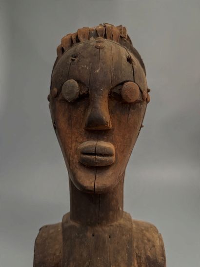 MALE ANCESTRAL STATUE - Bissagos Archipelago,...