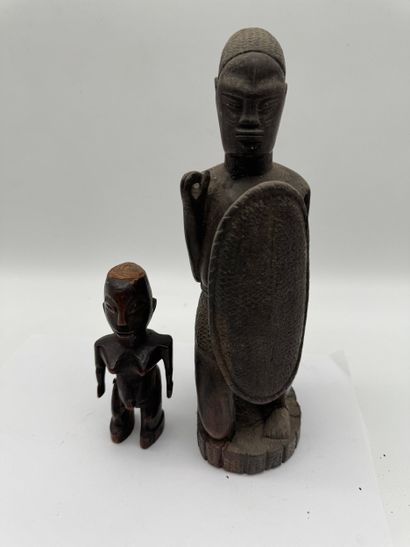 SET OF TWO ANTHROPOMORPHIC FIGURES - AFRICA
Two...