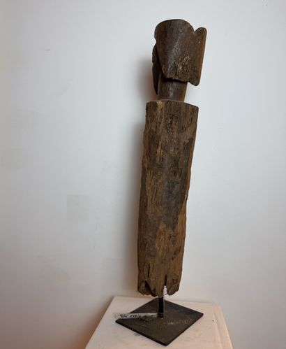 ANTHROPOMORPHIC PILLAR STATUE
Mid-20th century....