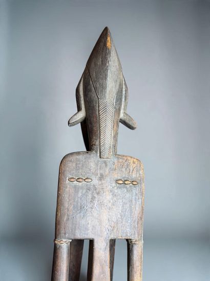 SEATED FEMALE STATUE - Southern Mali, Northern...