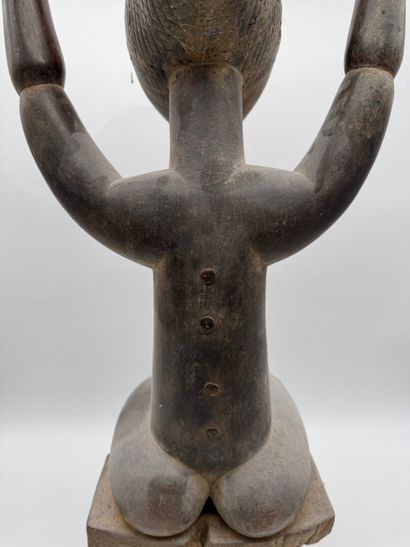 FEMALE STATUE - Ivory Coast, Burkina Faso
Mid-20th...