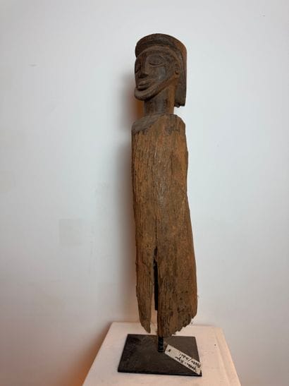 ANTHROPOMORPHIC PILLAR STATUE
Mid-20th century....