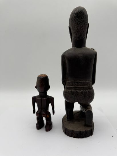 SET OF TWO ANTHROPOMORPHIC FIGURES - AFRICA
Two...