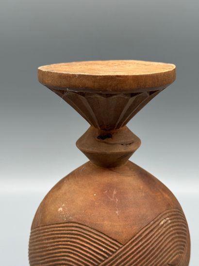PRESTIGIOUS CUP OR PALM-LEAF WINE GLASS ON...