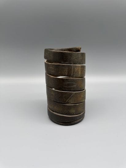 COIN BRACELET, TEKE (?), DEMOCRATIC REPUBLIC...